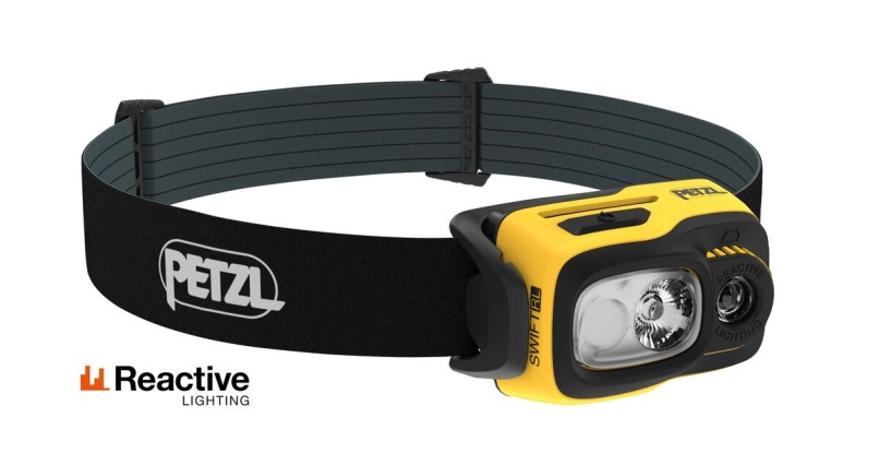 Pack lampe Frontale Petzl SWIFT RL PRO 900 Lumens rechargeable + 1